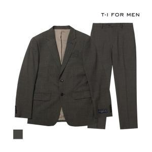 [T.I FOR MEN][T.I FORMEN] PAULO 울혼방 마이크로체크 SET-UP_M226MTJ712M_SET