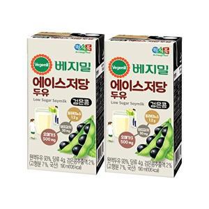 정식품 베지밀에이스 저당두유 검은콩 190ml 24팩