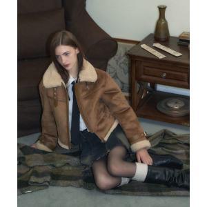 매장정품 [12월 28일 배송] 레더리 LEATHERY 오블리크 스웨이드 무스탕 자켓 [BROWN] LRJK4404BR 490761