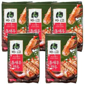 비비고 통새우만두 200g 5세트