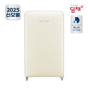 위니아 딤채 100L 쁘띠 김치냉장고 EDS10KBACCF / 4등급 / 칵테일크림 25년형