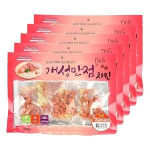 개성만점 치킨+고구마 큐브 300g X 5개 (WFFL3FY)