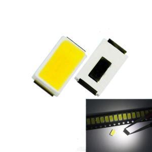 SMD LED 5730 칩 50-55LM 0.5 W 차가운 백색 10000K 발광 다이오드 램프 높은 광도 SMT 구슬 100PCS