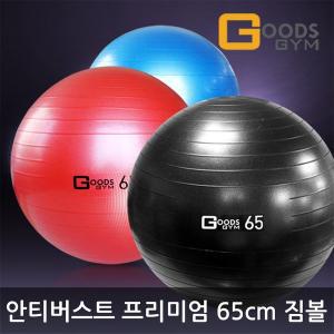 [GOODS GYM]구스짐 안티버스트  65cm 짐볼 터짐방지기능  헬스용품