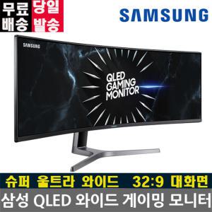 삼성전자 C49RG90 32:9  QLED 슈퍼 와이드 게이밍 49인치모니터