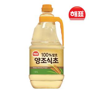 사조해표 양조식초 1.8L x8개 /장아찌/초무침/세척