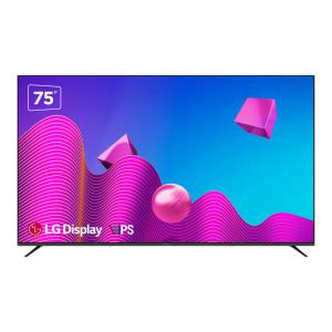 주연테크 JD753GUN-G 75인치 4K UHD 구글 스마트TV 블루투스 WiFi HDR10 LG IPS 1등급