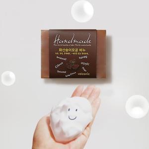 [제주이야기] 제주 수제 화산송이 비누 100g(건조70g)