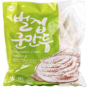 아하납작만두 벌집군만두 냉동식품 업소용 술안주 식자재 아이들간식분식 1.4kg