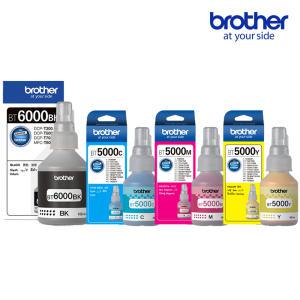 [정품] 브라더 잉크 BT6000BK/BT5000C/BT5000M/BT5000Y 4색 1SET