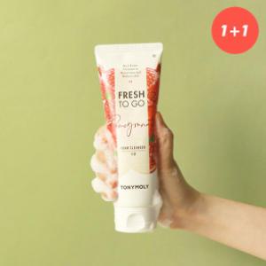 [롯데백화점]토니모리(식) [1+1] 프레쉬투고 석류 폼클렌징(170ml+170ml)