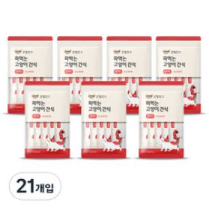 굿밸런스 짜먹는 고양이 간식 5p 연어 21개입 츄르