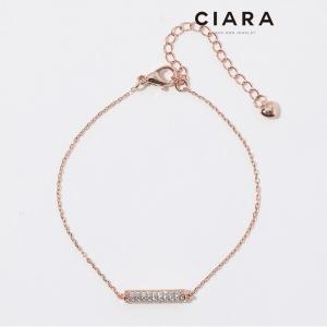 [하프클럽/]CIARA 14K Dairago 풀샤이닝 라운드스틱캔디 팔찌(GoldPlated)