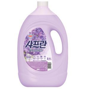 샤프란 섬유유연제 릴렉싱아로마 3.1L 4개