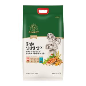 정관장 지니펫 홀리스틱 신선한연어 5.2kg 반려견사료 강아지사료 단백질원료