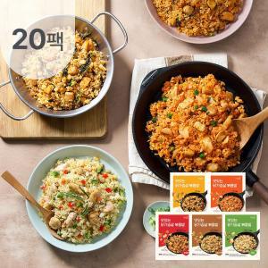 [아임웰] 닭가슴살 볶음밥 200g 5종 X4팩 (총20팩)