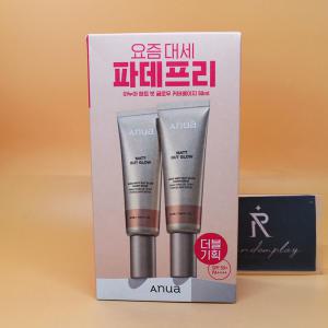 1+1 파데프리 선크림 아누아 매트벗글로우 커버 베이지 50mL + 50mL