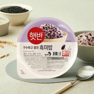 햇반 흑미밥 210g x 48개 (8개입 x 6개)