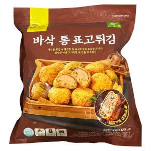 코스트코 사옹원 바삭통표고튀김 1.5kg  /냉동 분식 명절 전 추석 반찬 설날