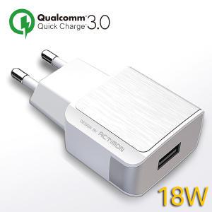 TC1 고속 QC3.0/3A 18W 가정용 USB 충전기/5V/9V/12V