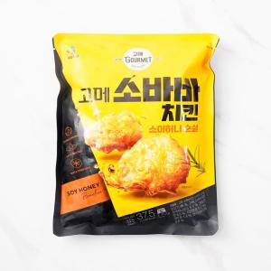 CJ 고메 소바바치킨 소이허니 순살 375g