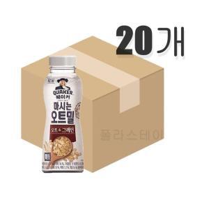 퀘이커 마시는 오트밀 오트 그레인 50gX 20개 (원산지_상세설명에 표시)