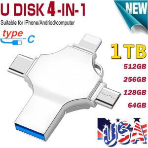 /Generic 2TB USB 3.0 플래시 Drive 메모리 Photo 스틱 for 아이폰 안드로이드 iPad 타입 C 4 IN1 2100590