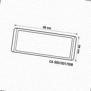 (제스트)수납함 CA501 다용도 CA500 CA508공용 칸막이 수납함