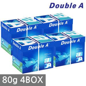 더블에이 A4 복사용지(A4용지) 80g 2500매 4BOX