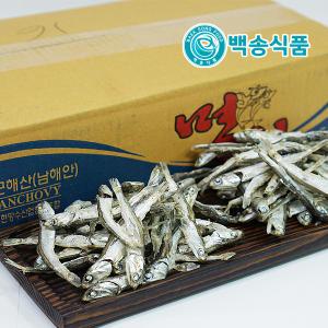 백송식품 고품격 남해안 고바멸치 중멸치 고추장용 안주 원물박스 1.5kg