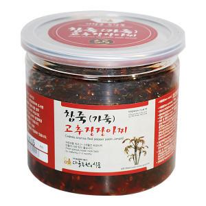 장아찌 경남 의령 가죽 새순으로 만든 가죽(참죽) 고추장장아찌 500g