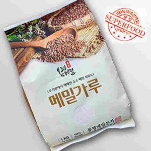 [봉평메밀본가] 국산 100% 순메밀가루 1kg 1개