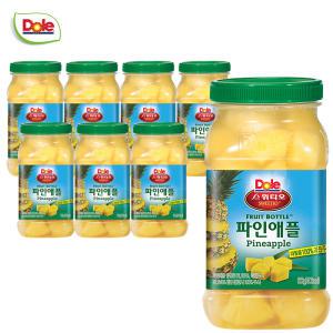 Dole 돌 후룻바틀 파인애플 666gx8개(1box)과일통조림