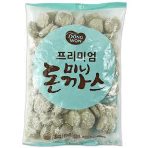 동원 프리미엄 미니돈까스 1kg 간식 한입 미니돈까스