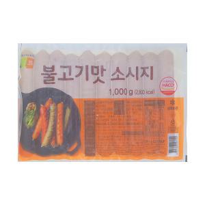 소디프 불고기맛 소시지 1kg