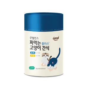 굿밸런스 짜먹는 고양이 간식 플러스 (참치30p, 치킨30p), 12g, 60개, 1개