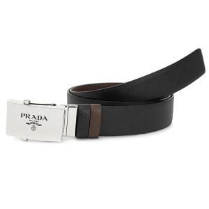 PRADA 사피아노 가죽 리버서블 벨트 2CM228 053 F00XF