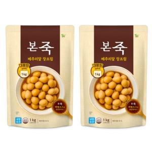 본죽 냉장 메추리알 장조림 1kg x 2팩