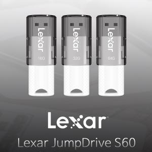 렉사 Lexar S60 2.0 USB 16/32/64 GB 메모리 Jump Drive 휴대용 저장장치