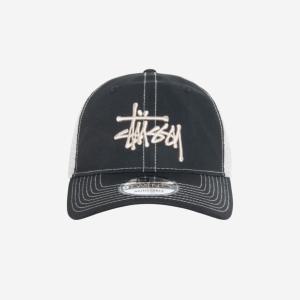 [정품] 스투시 뉴에라 9Twenty 베이직 트러커 블랙 Stussy New Era 9twenty Basic Trucker Shade Black3690