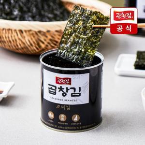 [광천김] 곱창김 캔김 30g x 4캔 +1캔더