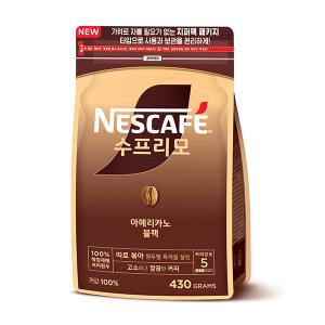 네스카페 수프리모 아메리카노 블랙 430g, 1개