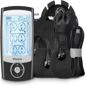 Bisnick TENS EMS Unit 24 모드  근육 자극기  12개의 패드