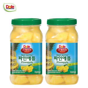 Dole 돌 후룻바틀 파인애플 666gx2개/과일통조림