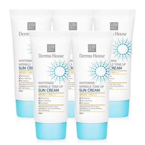 미백 링클 톤업 썬크림 50ml 5개 / 3중기능성 SPF50+PA+++