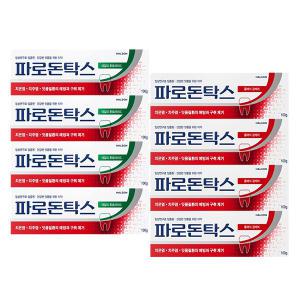 파로돈탁스 데일리 후로라이드, 100g, 4개 + 클래식 검케어 치약, 100g, 4개