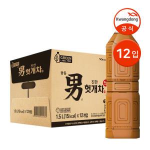 광동 진한 헛개차 무라벨 1.5L 12입