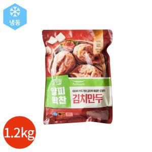 [신세계몰]풀무원 얇은피 김치 만두 1.2kg