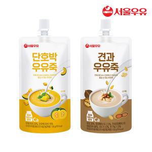 서울우유 견과우유죽(20개입) + 단호박죽(10개입) 130g