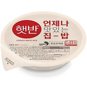 (NEW) 햇반 백미 210g, 36개